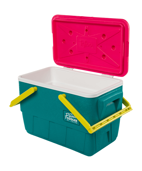 Igloo Retro Picnic Cooler 25 QT 23L Kühlbox Grün - gruen