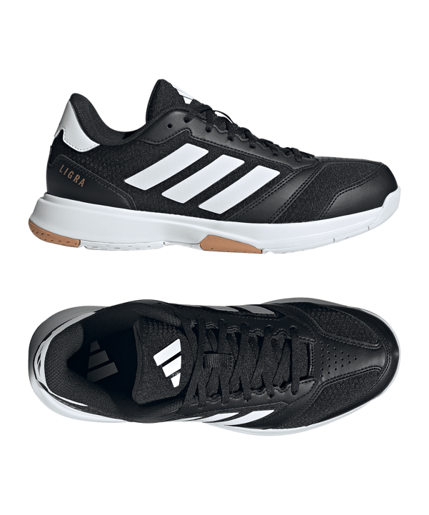 adidas Ligra 8 Schwarz - schwarz