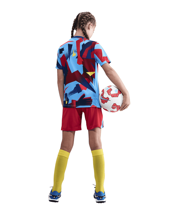 Nike FC Barcelona 4th Short 2025/2026 Kids Rot F602 - rot