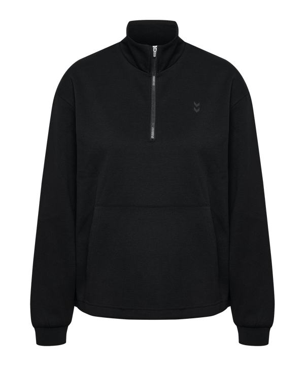 hummel Yoga Soft Halfzip Jacke Damen Schwarz F2001