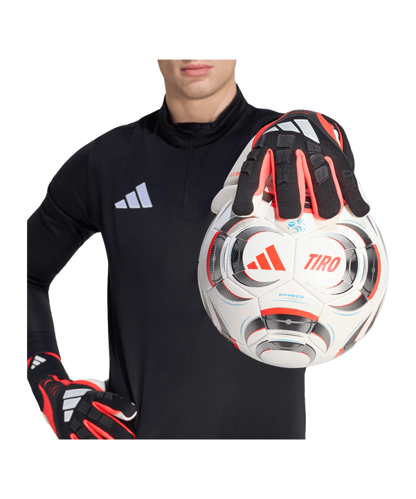 adidas Predator Pro Torwarthandschuhe Schwarz - schwarz