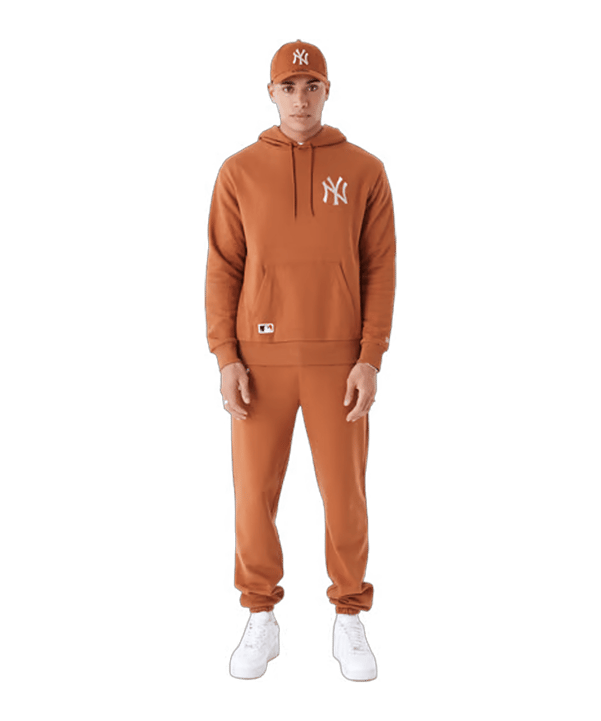 New Era New York Yankees MLB League Essentials Oversized Hoody Braun - braun