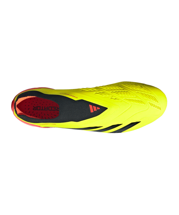 adidas Predator Elite LL FG Energy Citrus Gelb Schwarz Rot - gelb