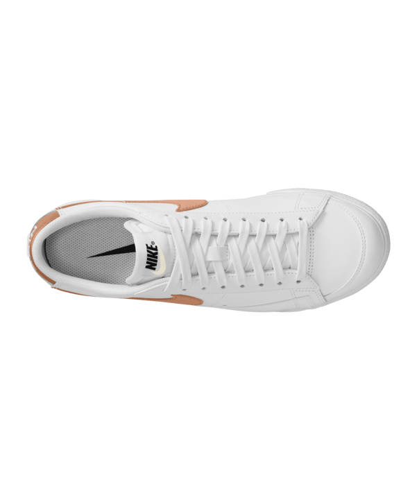 Nike Blazer Platform Low Damen Weiss F100 - weiss