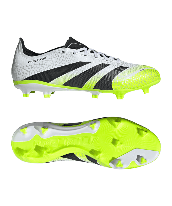 adidas Predator League FG/MG Radiant Blaze Weiß - weiss