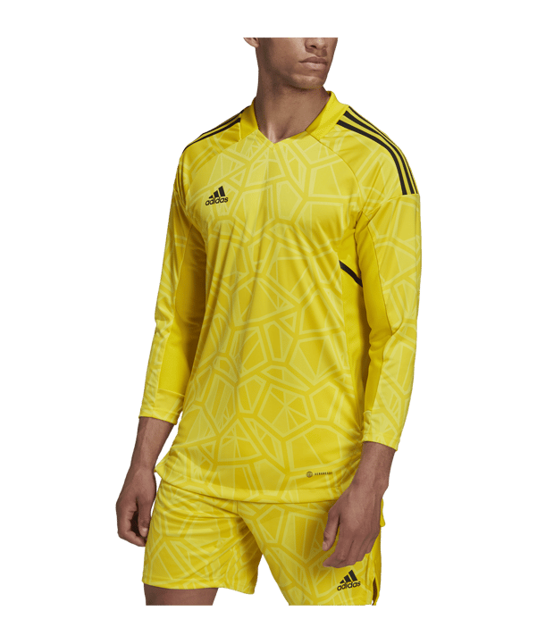 adidas Condivo 22 Torwarttrikot langarm Gelb - gelb