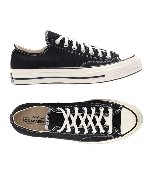 Converse Chuck Taylor AS '70 Ox Sneaker Schwarz - schwarz