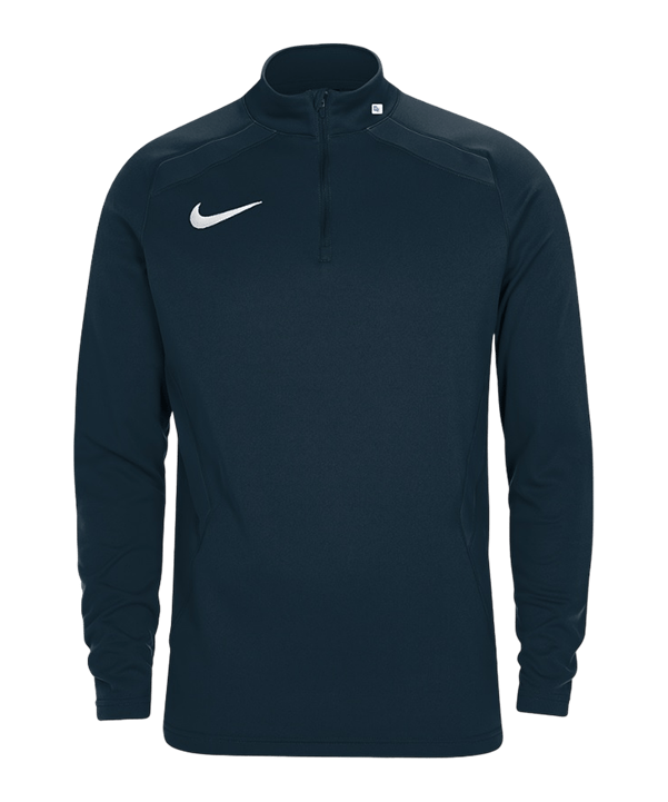 Nike Team Training HalfZip Sweatshirt Blau F451 - blau
