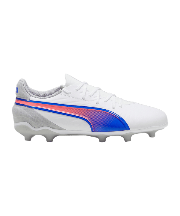 PUMA KING Match FG/AG Formula Jr Kids Weiss Blau F02 - weiss