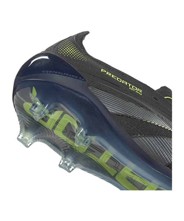 adidas Predator Elite FG Electric Stealth Schwarz - schwarz