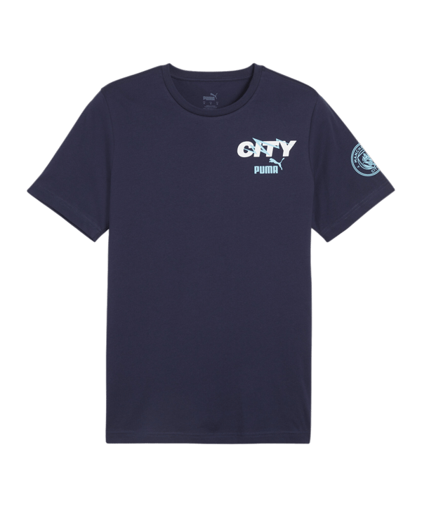PUMA Manchester City FtblICONS T-Shirt Blau F05 - blau