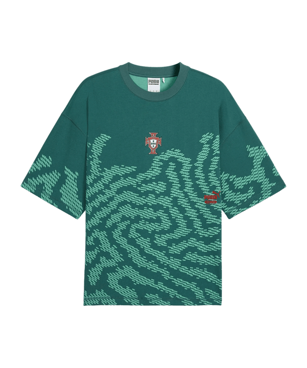 PUMA FPF Portugal Salehe T-Shirt Grün F41