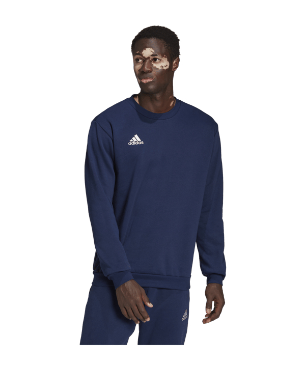 adidas Entrada 22 Sweatshirt Blau - blau