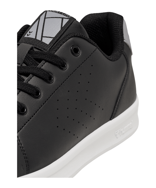 Hummel Court Line Sneaker Schwarz F1227 - schwarz