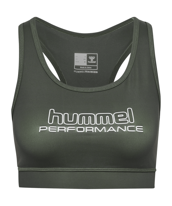 Hummel Sport-BH Damen Grün F6426 - gruen