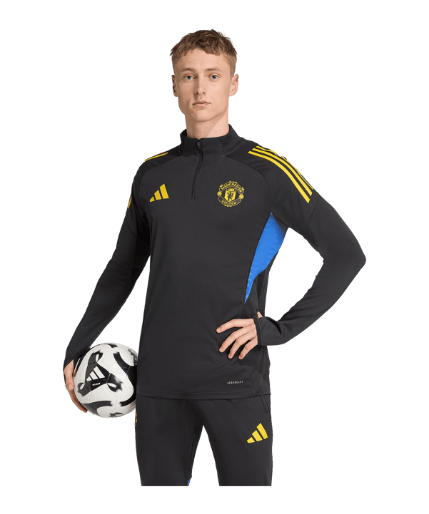 adidas Manchester United Cup Training Sweatshirt 2025/2026 Schwarz - schwarz