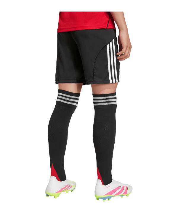 adidas Manchester United Short Home 2025/2026 Kids Schwarz - schwarz