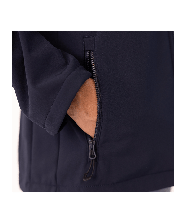 JAKO Team Giacca softshell Donna Blu C99 - blu