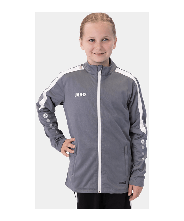 JAKO Trainingsjas Grijs K840 - grijs