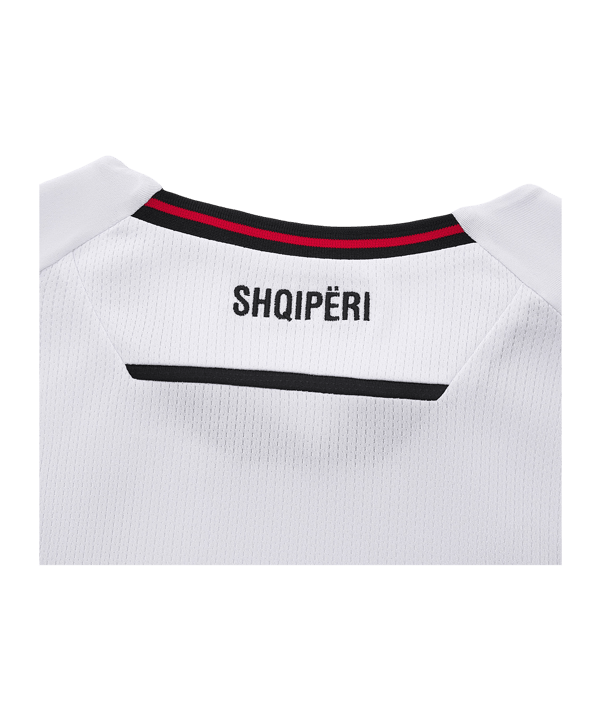Macron FSHF Albanien Trikot Away 2025 Weiß - weiss