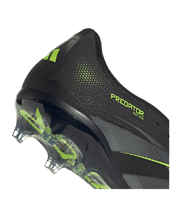 adidas Predator Pro FG Electric Stealth Schwarz - schwarz