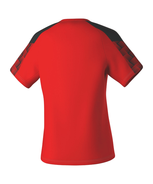 Erima Evo Star T-Shirts Damen Rot Schwarz - rot