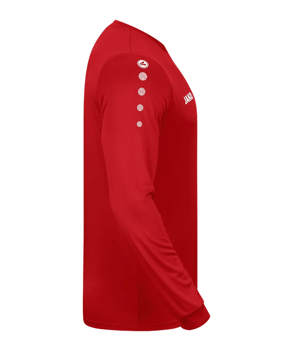 JAKO Team Maillot à manches longues Rouge C01 - rouge