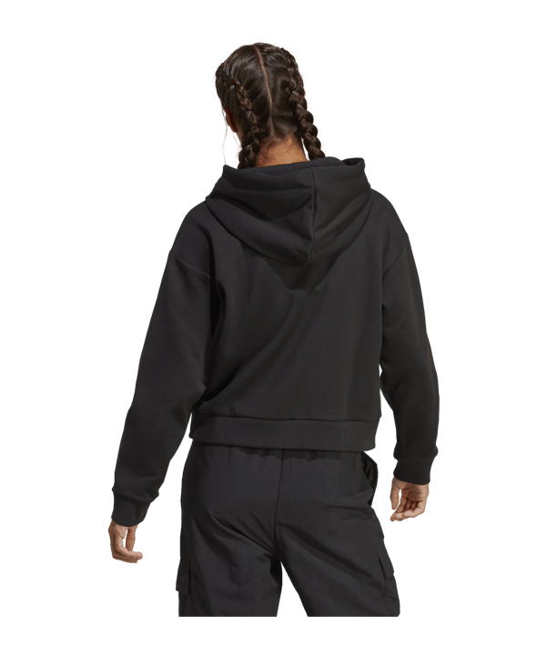 adidas Future Icons Badge of Sport Hoodie Black - schwarz