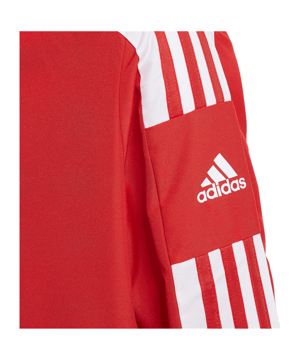 adidas Squadra 21 Präsentationsjacke Kids Rot - rot