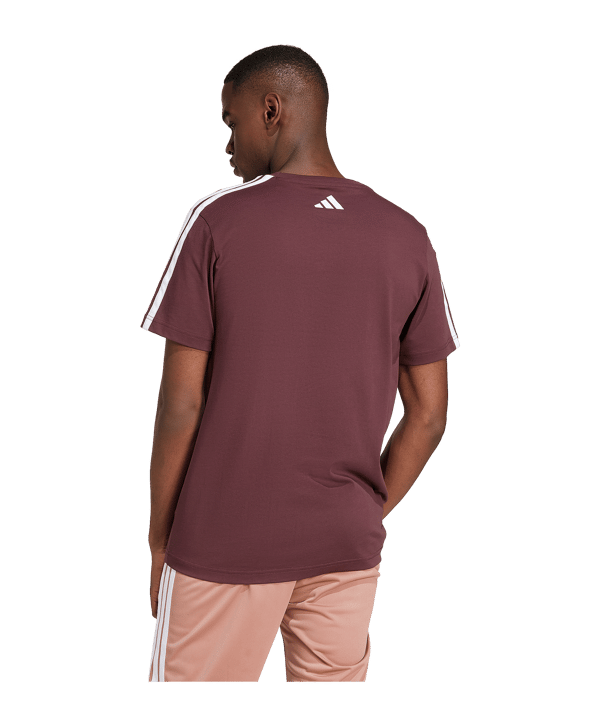 adidas Codes Collegiate Linear T-Shirt Rot - rot