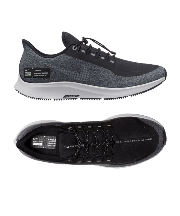 Nike Air Zoom Pegasus 35 Running Schwarz F001 - schwarz