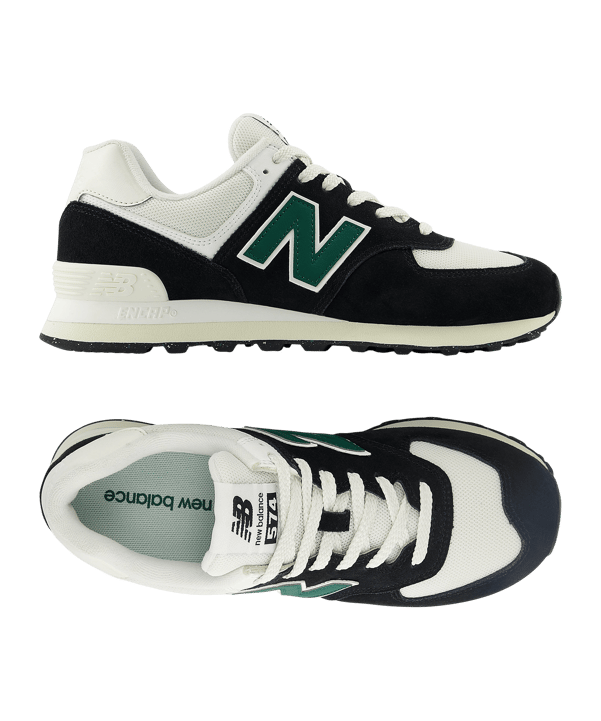 New Balance 574 Sneaker Schwarz FRBG - schwarz