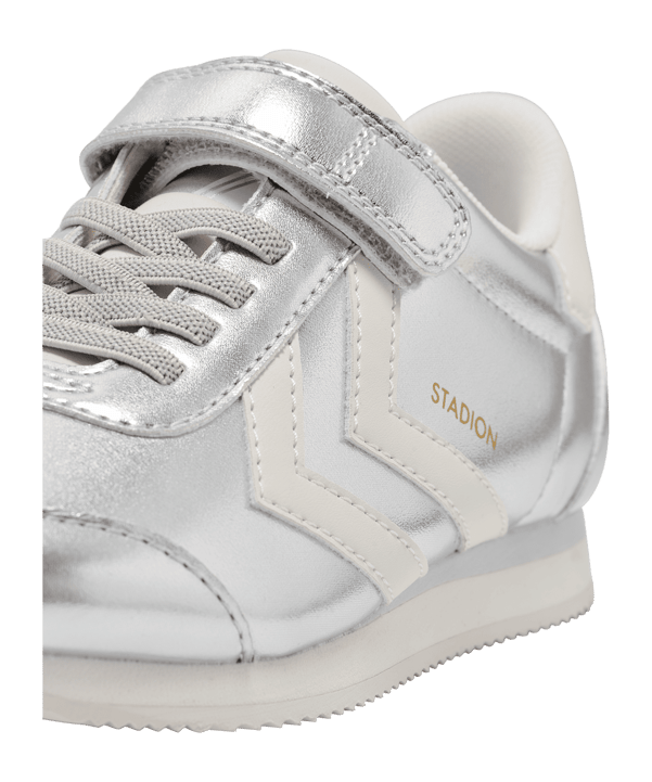 Hummel Stadion Metallic Kids Grau F1508 - grau