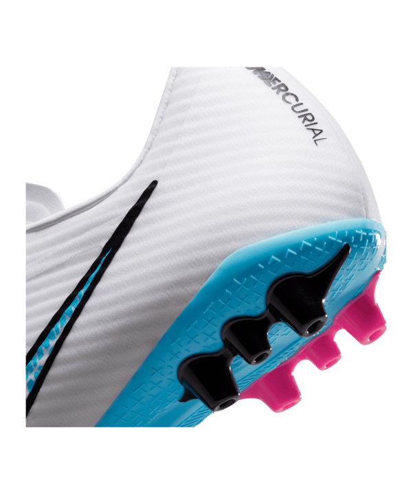 Nike Air Zoom Mercurial Vapor XV Academy AG Blast Weiss Blau Pink F146 - weiss
