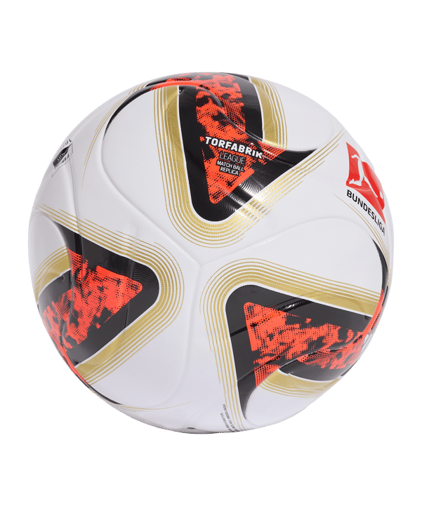 adidas DFL Bundesliga Torfabrik League Trainingsball 2026/2027 Weiß - weiss
