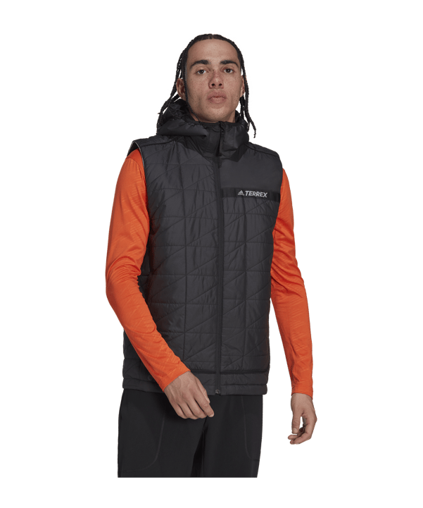 adidas Terrex Multi Insulated Vest Schwarz - schwarz