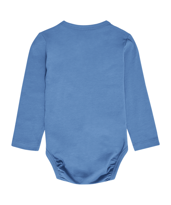 Hummel Mini Logo Body L/S Anzug Kids Blau F7379 - blau