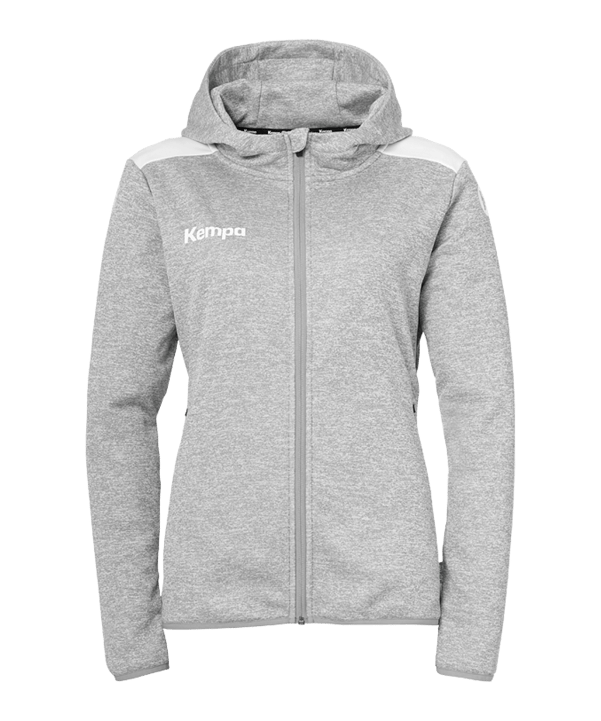 Kempa Emotion 27 Kapuzenjacke Damen Grau F31 - grau