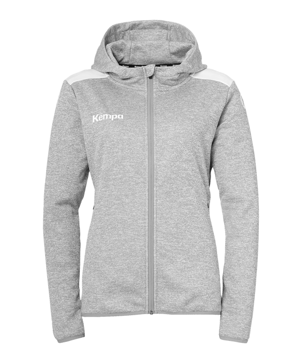 Kempa Emotion 27 Kapuzenjacke Damen Grau F31
