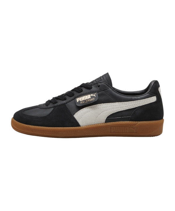 PUMA Palermo Lth Schwarz Grau F03 - schwarz