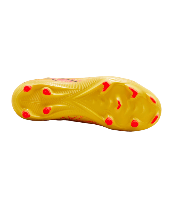 Nike Jr Air Zoom Mercurial Vapor XVI Academy FG/MG Mbappe Signature Kids Orange Blau F800 - orange