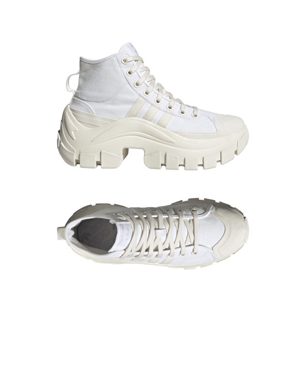 adidas Originals Nizza XY22 Hi Weiss Grau - weiss
