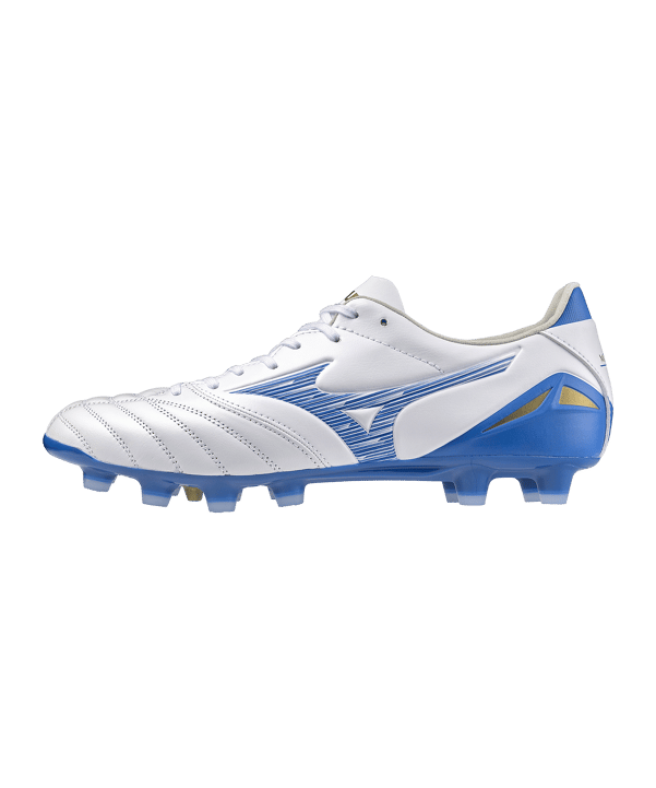 Mizuno Morelia Neo IV Pro FG Mugen Weiss Blau F25 - weiss