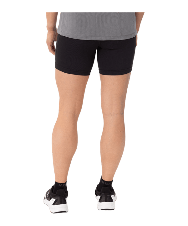 JAKO Power Short Leggings Damen Schwarz F800 - schwarz