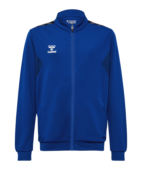 Hummel Authentic Pl Trainingsjacke Kids Blau F7045 - blau