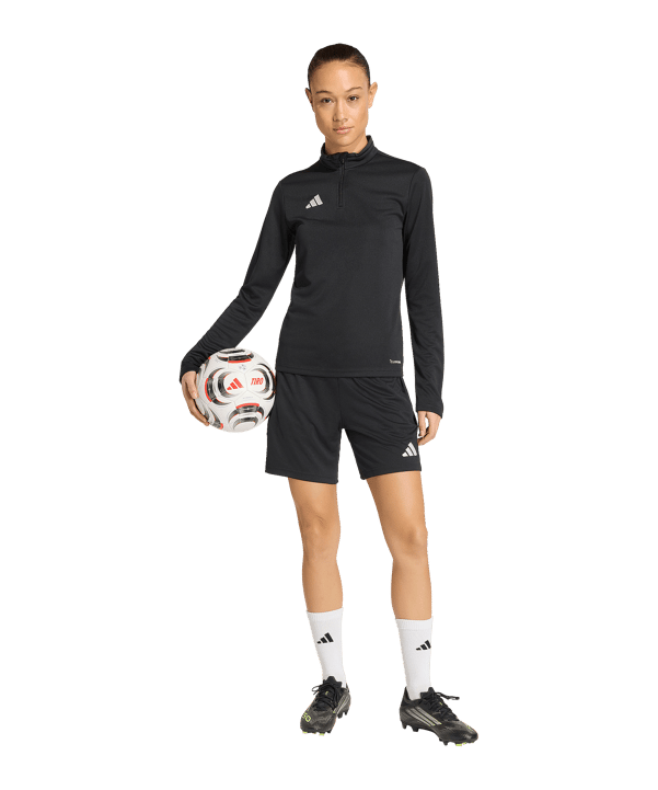 adidas Entrada 26 Short Damen Schwarz - schwarz