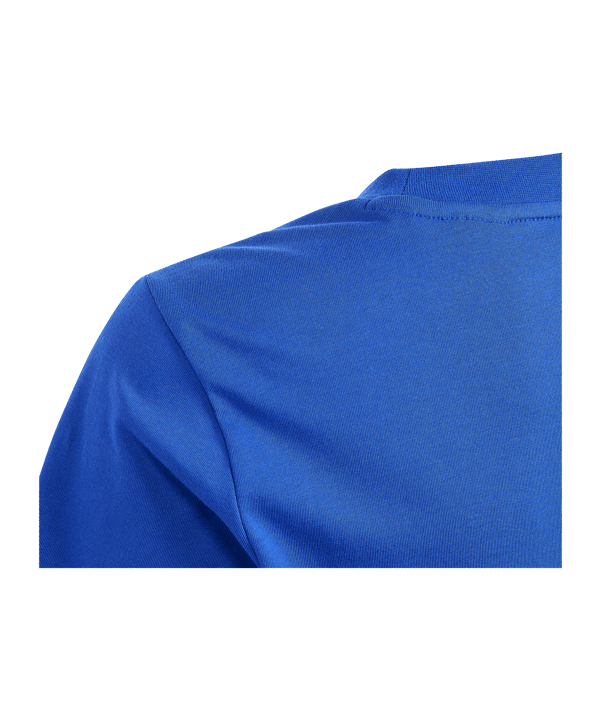 adidas Essentials Big Logo T-Shirt Kids Blau - blau