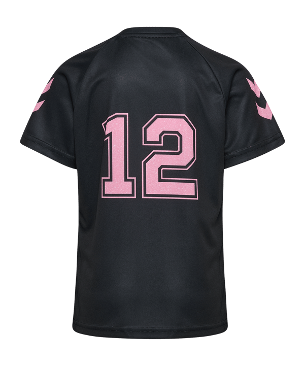 hummel Shimmer T-shirt Bambini Nero C2374 - nero