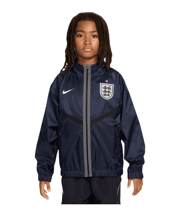 Nike FA England Anthem Jacke Kids Blau F451 - blau