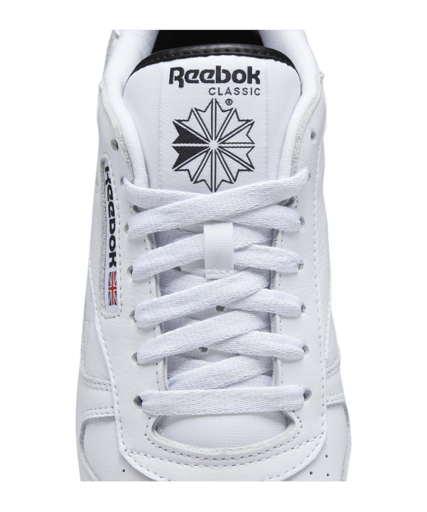Reebok Classic Leather Weiss Schwarz - weiss
